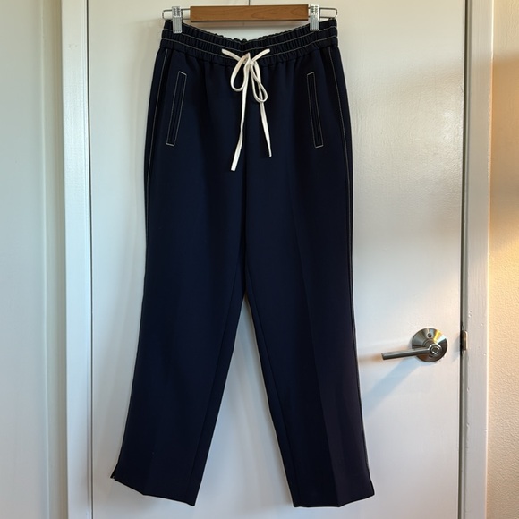 J Crew Womens navy high rise pants size Small - Picture 1 of 11